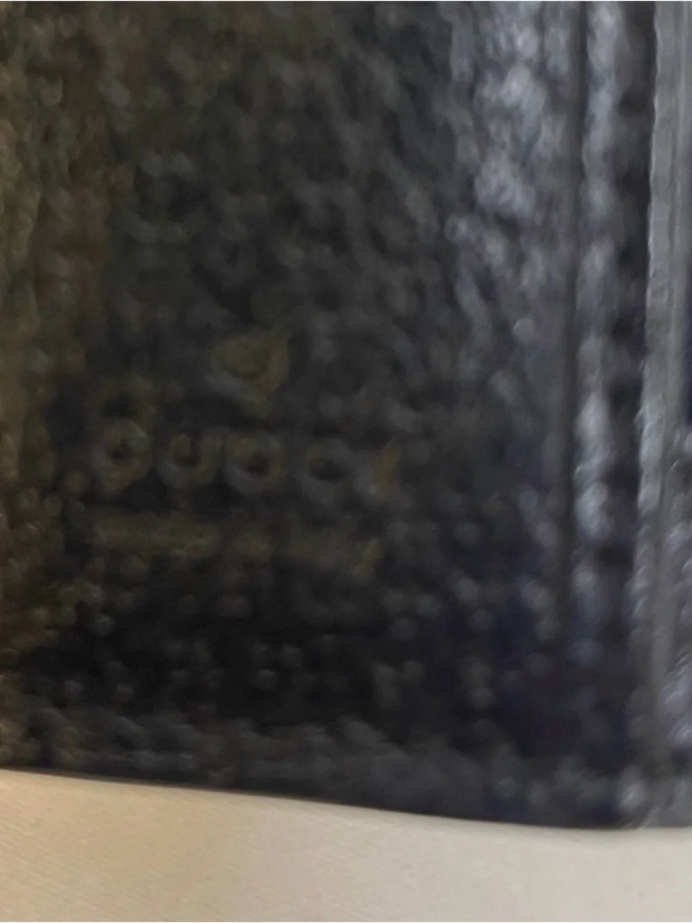 Gucci GG Monogram Continental Wallet with Gold Accents-EUC